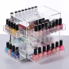 Organizzatur tad-dwiefer akriliku Pollakk